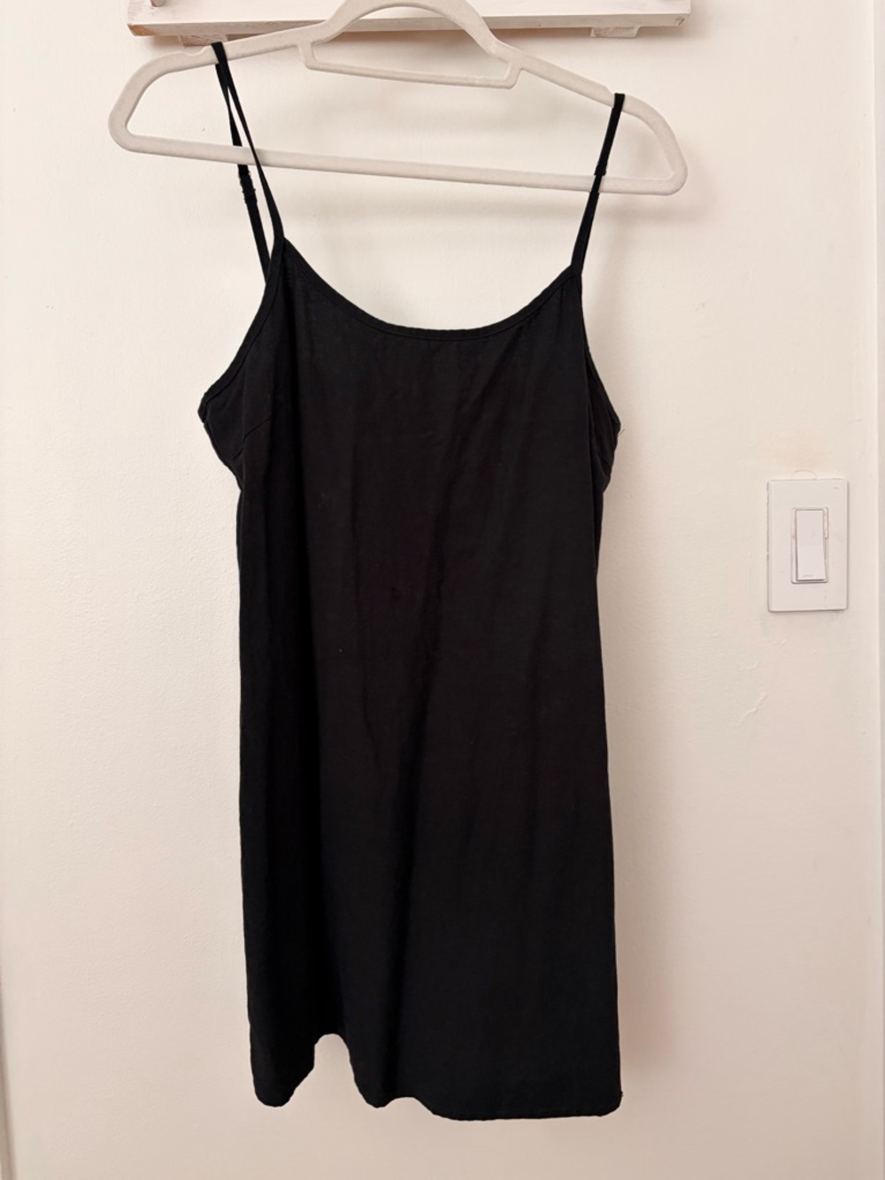 Rhythm. Black Classic Slip Dress